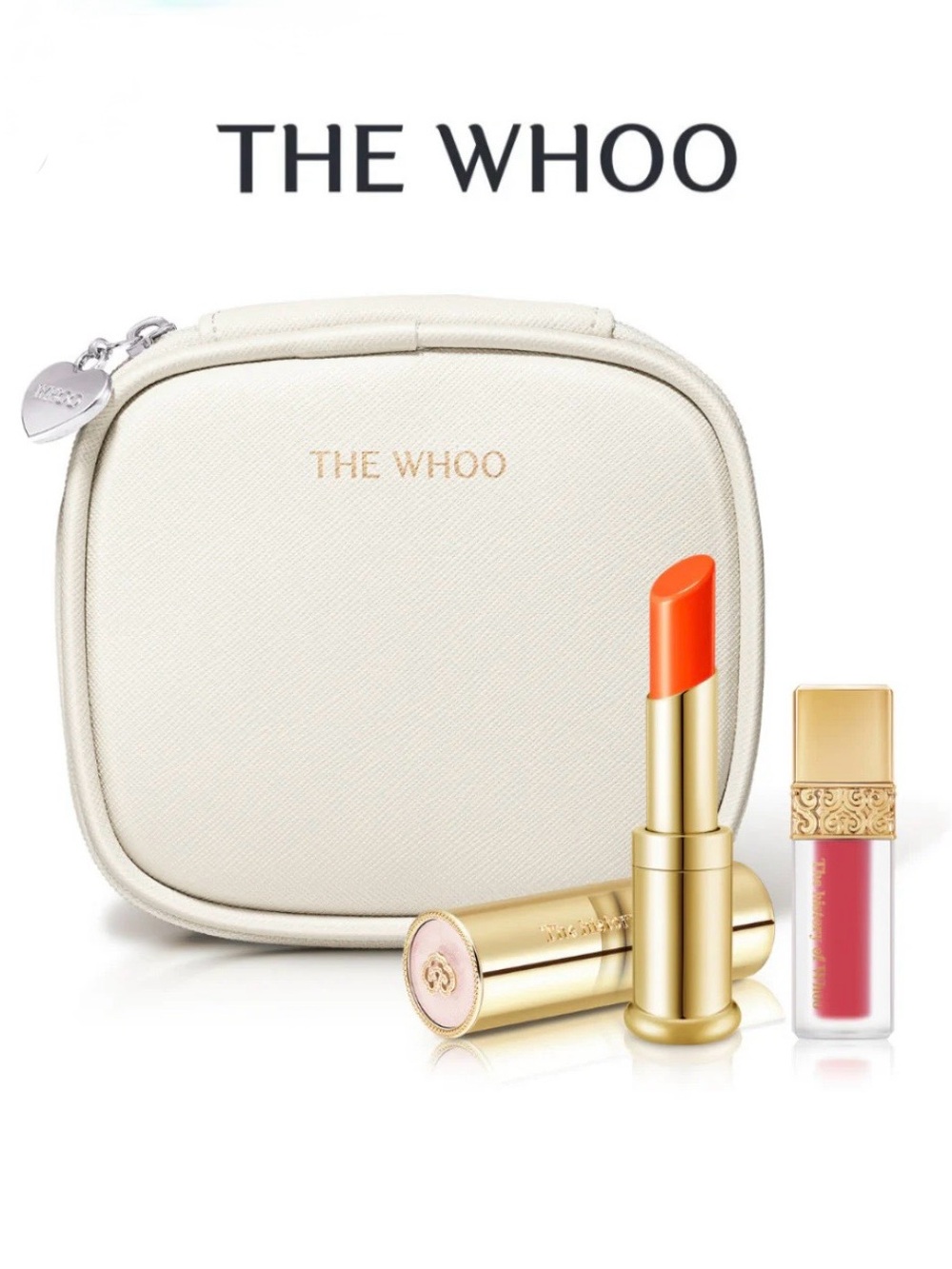 THE WHOO Velvet Matte Lipstick & Gloss Set - Orange